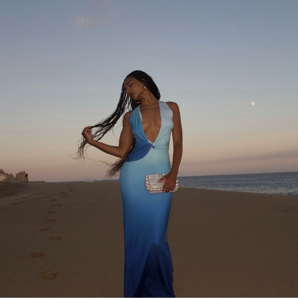 Blue Maxi dress